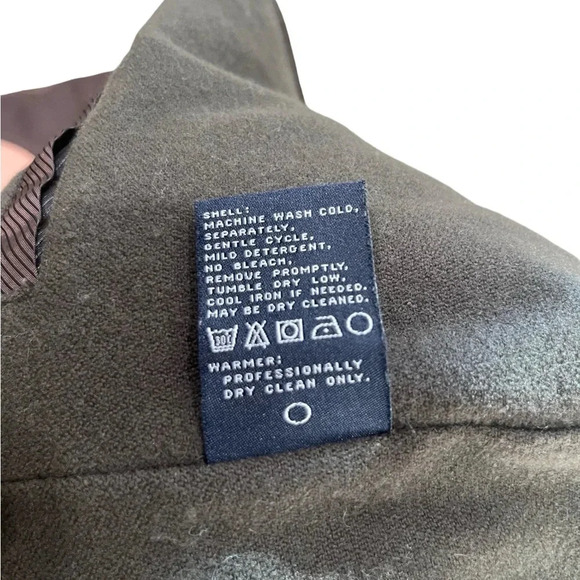 Vintage London Fog Brown Lined Trench  Coat with Collar Men’s Size Small - Picture 12 of 16